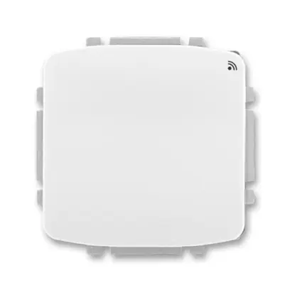 spínač s krátkocestným ovladačem, s přijímačem RF signálu, 868 MHz, bílá, design TANGO